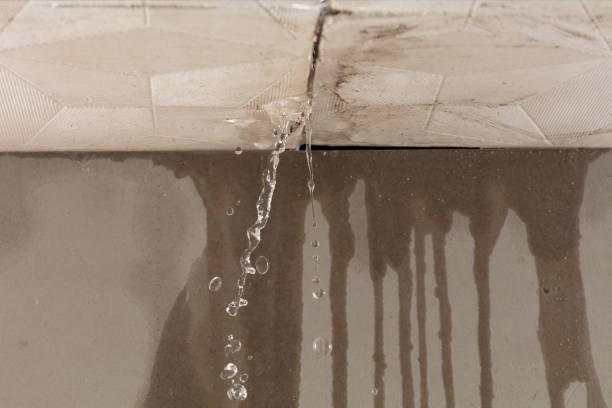 Professional Flood Damage Cleanup technician working in Davidson, NC